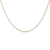 A women's beaded pearl lace gold gothic pendant collar necklace girl's jewelry accessory - Image 2