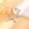 Korean Blue Zircon Star Clip Earrings for Women Simple Hollow Multi-Layer Star Ear Cuff Non-Piercing Jewelry Gift - Image 5