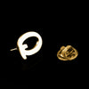 Quality Brass Initial A to Z 26 Letters Pin Golden Color English Symbol Design Men's Suit Collar Lapel Brooch Pin - Image 14