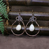 Vintage Ethnic Bohemian Drop Dangle Earrings For Women Wooden Tassel Pearl Beaded Geometric Leaf Flower Round Boho Earrings - Image 20