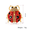 Rinhoo Cute Full Rhinestone Deer Brooches For Women Year Decorative Imitation Pearl Animal Elk Lapel Pins Christmas Jewelry - Image 19
