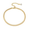 Stainless Steel White Zircon Women's Chain Anklets Minimalist Beach Holiday Dainty Anklet Jewelry Gift To Girls - Image 8