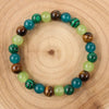 Rich Money Bracelet Women Tiki Bohemian Stone Tiger Eye Stone Bangles Holiday Teacher's Day Ladies Jewellery - Image 2
