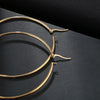 1Pair 10-100mm Classic Small/Big Hoop Earrings for Women Stainless Steel Simple Jewelry - Image 3