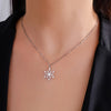 Christmas Snowflake Pendant Necklace for Women Stainless Steel Neck Chain Special Jewelry Gift - Image 5