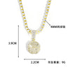 Delicate Shiny Last Supper Pendant Necklace Men's Jewelry Match Iced Out 4mm Tennis Chain Men Hip Hop Style Women Gift - Image 2