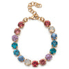 6mm Zirconia Claw Setting Bracelet and Necklace Sets Crystal Colorful Choker Jewelry - Image 18