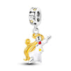 Silver 12 Zodiac Signs Fluorescent Twelve Constellations Star Sign Beads Charms fit Bracelet Neckalce Charm Pendant - Image 13