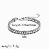 Layered Bead Chain Bracelet with Multicolor Strands - Image 5