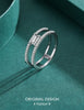 MODIAN Authentic 925 Sterling Silver Dazzling Zirconium Luxury Style Ring For Women Wedding Engagement Band Fine Jewelry Gifts