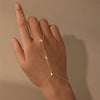 Silver Star/Evil Eyes Blue/White Zircon Bracelet Finger Design For Women Hand Chain Bracelet Party Jewelry - Image 19