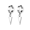 2pcs Stainless Steel Non Pierced Clip On Earrings for Men Women Magnetic Stud Earrings Punk Dangle Huggie Hoop Earrings Set - Image 38