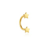 1PC 1PC Silver U-shaped Heart Star Flower Horse Eye CZ Cartilage Piercing Ear Bone Nose Ring Earring Jewelry - Image 15