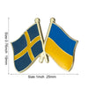 Ukraine Flag Badge Brooch Natinal Lapel Pins Flag Lapel Pins Country Flag Badge - Image 26