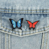 Dreamy Butterfly Enamel Pins Starry Blue Monarch Brooches Lapel Badge Nature Wild Insect Jewelry Gift for Friends - Image 1