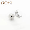 1 Pairs Small Crown Moon Star Lightning Constellation Stud Earrings for Women Silver Piercing Earring Damskie - Image 10
