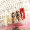 Chip Stone Crystal Earrings Raw Gemstone Amethyst Lapis Lazuli Tiger's Eye Rose Quartz Chakra Earring - Image 3
