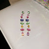 Rainbow Cubic Zirconia Necklace Bracelet or Earrings - Image 10