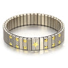 Elastic Stainless Steel Adjustable Heart Star Bracelet For Women Men Geometric Rhinestone Couple Wrist Jewelry Gifts - Image 16