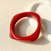 Vintage Punk Brown Coffee Thick Resin Acrylic Bangles Geometric Irregular Wide Cuff Bangle Bracelet For Women Men Jewelry - Image 36