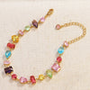 Rainbow Cubic Zirconia Necklace Bracelet or Earrings - Image 9