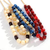 Retro Acrylic Big Square Beaded Choker Necklace for Women Statement Handmade Resin Geometric Chain Collar Jewelry Gift - Image 3