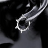 Punk Spike Rivet Hoop Earrings For Women Men Ear Studs Stainless Steel Gothic Hip Hop European and American Earring Jewelry Gift - Image 4