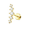 1/9pcs Surgical Steel Helix Earrings for Women Conch Tragus Butterfly Flower Ear Piercing Dainty Jewel - Image 11