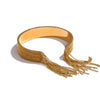 Style Stainless Steel Chain Tassel Cuff Bracelet Bangle Gold Color Plated Personality Charm Jewelry - Image 9