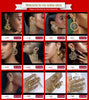 Vintage Women Earrings Jewelry Two Tone Big Drop Earrings Wedding Party Gift - Image 6