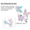 Silver Ring Sparking Rose Fire Dragon Firefly Open Rings For Women Girls Birthday Anniversary Party Gifts - Image 25