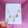 Mix Design Fairy Tales Girl Pendant Necklace Gold Color Plated Women Chain Jewelry - Image 12