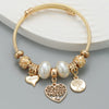 Multi Element Stainless Steel Circle Panjiadora Beaded Love Bracelet Suitable for Women's Dating, Daily Holiday Gifts - Image 19