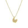Full Zircon Mini A-Z Letter Pendant Neckalce Stainless Steel Chubby Balloon Initial Alphabet Gold Plated Choker Jewelry - Image 16