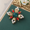 Women Pearl Crystal Baroque Brooches Cross Crown Vintage Badges Pins Lady Clothing Coat Banquet Brooch Pin - Image 8