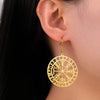 Vegvisir Pendant Necklace Nordic Runes Compass Necklace Protection Amulet Stainless Steel Jewelry - Image 4