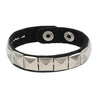 Punk Rock Studded Bracelet Set Spiked Leather Cuff Bracelet for Men Women 80s Wristband Emo Bracelet Adjustable - Image 6