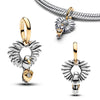 Silver The Twelve Zodiac Signs Cat Flower Earrings Pendant Necklace For Women's Jewelry Birthday Gift - Image 46