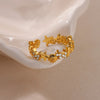 Starfish Shell Stainless Steel Open Rings For Women Gold Color Finger Ring Summer Beach Vacation Ocean Jewelry - Image 8