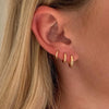 1 Pair Stainless Steel Hoop Earrings for Women Girl Gold Color Huggies Stud Simple Small Circle Helix Piercing Hoops Ear Jewelry - Image 4
