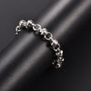 8mm Chunky Stainless Steel Punk Bracelet Link Oval Knot Chain for Women Men Hiphop Rock Boy Hand Chain Wristband Metal Jewelry - Image 2