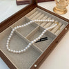 Imitaition Pearl Necklace for Women Simple Collarbone Chain White Choker Necklaces Wedding Jewelry - Image 29