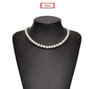 Pearl Necklace Men Simple Handmade Strand Bead Necklace Men Jewelry for Women Girls Wedding Banquet Necklaces - Image 1
