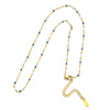 Hot Pink Stainless Steel Link Cable Chain Gold Color Satellite Enamel Beads Necklace for Women Chic Summer Gift - Image 19