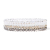 4pcs/set Gold Color Crystal Beads Bracelets For Women Girl Stone Austria Crystal Glass Elastic Bracelet Set Jewelry - Image 18