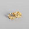 Chain Hoop Piercing Earring with Square and Waterdrop Details - Image 30