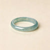 3mm Thin Blue Jadeite Ring Women Ice Blue Jade Band Stackable Elegant Finger Jewelry Birthday Gift for Her - Image 6