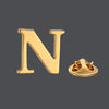 Copper material 18mm height A-Z 26 capital letter brooch men's suit coat collar needle accessories - Image 16