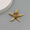 Enamel Starfish Brooch 4 Colors Style Ladies Dress Ornament Aquarium Souvenir Gift Beach Vacation - Image 1