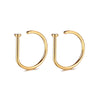 Fake Nose Ring Hoop No Piercing for Nose Lip and Ear 20G - Image 10